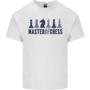 Master of Chess Mens Cotton T-Shirt Tee Top White