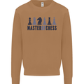 Master of Chess Mens Sweatshirt Jumper Caramel Latte