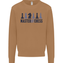 Master of Chess Mens Sweatshirt Jumper Caramel Latte
