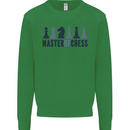 Master of Chess Mens Sweatshirt Jumper Irish Green