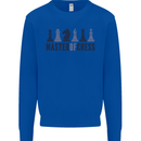 Master of Chess Mens Sweatshirt Jumper Royal Blue
