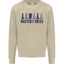Master of Chess Mens Sweatshirt Jumper Sand