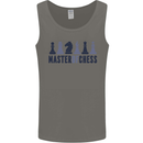 Master of Chess Mens Vest Tank Top Charcoal