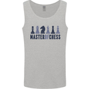 Master of Chess Mens Vest Tank Top Sports Grey
