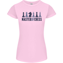 Master of Chess Womens Petite Cut T-Shirt Light Pink