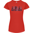Master of Chess Womens Petite Cut T-Shirt Red