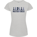 Master of Chess Womens Petite Cut T-Shirt Sports Grey