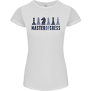 Master of Chess Womens Petite Cut T-Shirt White