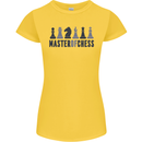 Master of Chess Womens Petite Cut T-Shirt Yellow