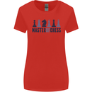 Master of Chess Womens Wider Cut T-Shirt Red