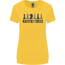 Master of Chess Womens Wider Cut T-Shirt Yellow