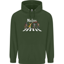 Masters of Rock Band Music Heavy Metal Childrens Kids Hoodie Forest Green
