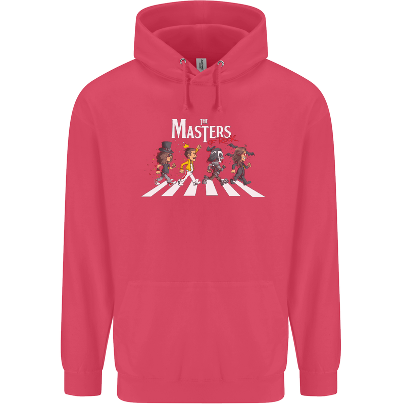 Masters of Rock Band Music Heavy Metal Childrens Kids Hoodie Heliconia