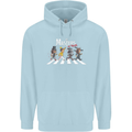 Masters of Rock Band Music Heavy Metal Childrens Kids Hoodie Light Blue