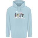 Masters of Rock Band Music Heavy Metal Childrens Kids Hoodie Light Blue