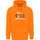 Masters of Rock Band Music Heavy Metal Childrens Kids Hoodie Orange