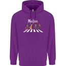 Masters of Rock Band Music Heavy Metal Childrens Kids Hoodie Purple