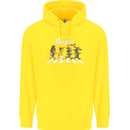 Masters of Rock Band Music Heavy Metal Childrens Kids Hoodie Yellow