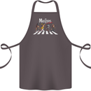 Masters of Rock Band Music Heavy Metal Cotton Apron 100% Organic Dark Grey