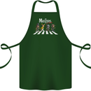 Masters of Rock Band Music Heavy Metal Cotton Apron 100% Organic Forest Green