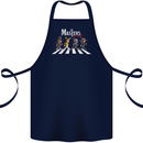 Masters of Rock Band Music Heavy Metal Cotton Apron 100% Organic Navy Blue