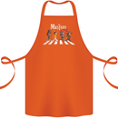 Masters of Rock Band Music Heavy Metal Cotton Apron 100% Organic Orange