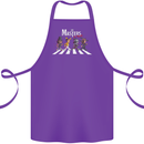 Masters of Rock Band Music Heavy Metal Cotton Apron 100% Organic Purple