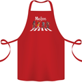Masters of Rock Band Music Heavy Metal Cotton Apron 100% Organic Red