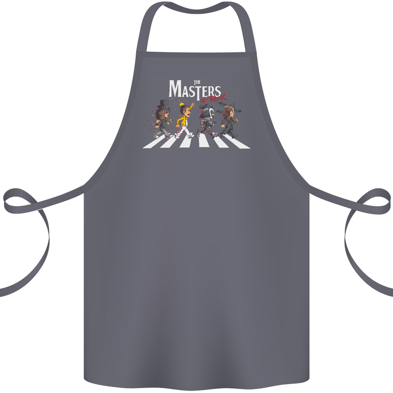 Masters of Rock Band Music Heavy Metal Cotton Apron 100% Organic Steel