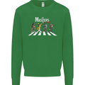 Masters of Rock Band Music Heavy Metal Kids Sweatshirt Jumper Irish Green