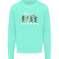 Masters of Rock Band Music Heavy Metal Kids Sweatshirt Jumper Peppermint