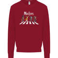 Masters of Rock Band Music Heavy Metal Kids Sweatshirt Jumper Red