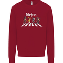 Masters of Rock Band Music Heavy Metal Kids Sweatshirt Jumper Red