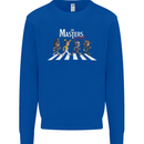 Masters of Rock Band Music Heavy Metal Kids Sweatshirt Jumper Royal Blue