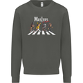 Masters of Rock Band Music Heavy Metal Kids Sweatshirt Jumper Storm Grey
