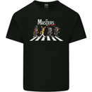Masters of Rock Band Music Heavy Metal Kids T-Shirt Childrens Black