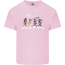 Masters of Rock Band Music Heavy Metal Kids T-Shirt Childrens Light Pink