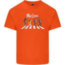Masters of Rock Band Music Heavy Metal Kids T-Shirt Childrens Orange