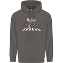 Masters of Rock Band Music Heavy Metal Mens 80% Cotton Hoodie Charcoal