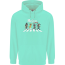 Masters of Rock Band Music Heavy Metal Mens 80% Cotton Hoodie Peppermint