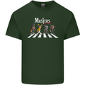 Masters of Rock Band Music Heavy Metal Mens Cotton T-Shirt Tee Top Forest Green