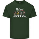 Masters of Rock Band Music Heavy Metal Mens Cotton T-Shirt Tee Top Forest Green