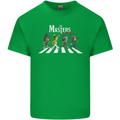Masters of Rock Band Music Heavy Metal Mens Cotton T-Shirt Tee Top Irish Green
