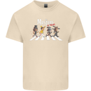 Masters of Rock Band Music Heavy Metal Mens Cotton T-Shirt Tee Top Natural