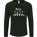 Masters of Rock Band Music Heavy Metal Mens Long Sleeve T-Shirt Black