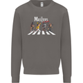 Masters of Rock Band Music Heavy Metal Mens Sweatshirt Jumper Charcoal