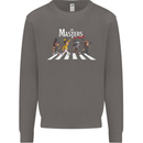 Masters of Rock Band Music Heavy Metal Mens Sweatshirt Jumper Charcoal