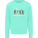 Masters of Rock Band Music Heavy Metal Mens Sweatshirt Jumper Peppermint