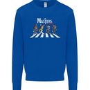 Masters of Rock Band Music Heavy Metal Mens Sweatshirt Jumper Royal Blue