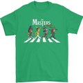 Masters of Rock Band Music Heavy Metal Mens T-Shirt Cotton Gildan Irish Green